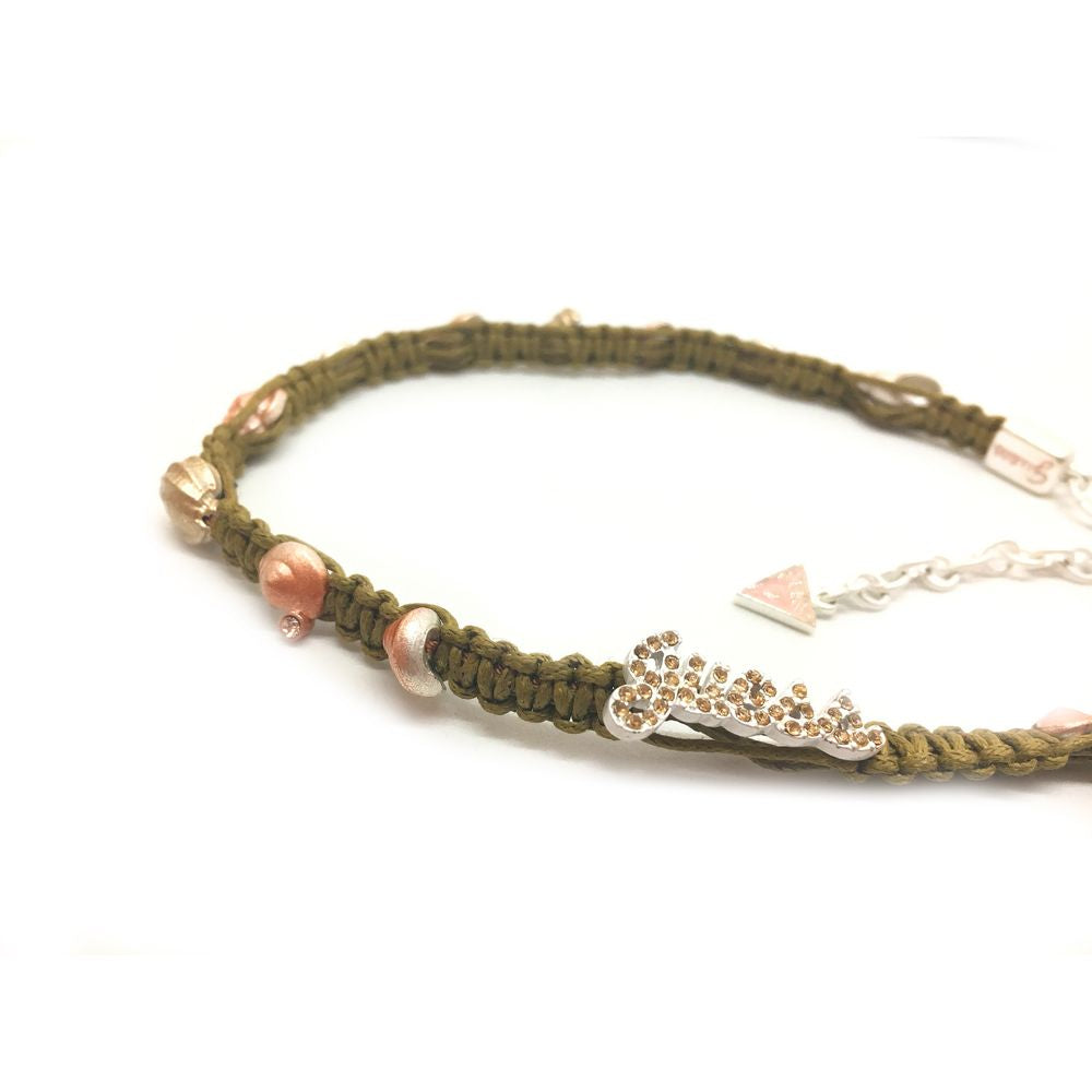 Guess Green Textile Necklace | Regal Royce