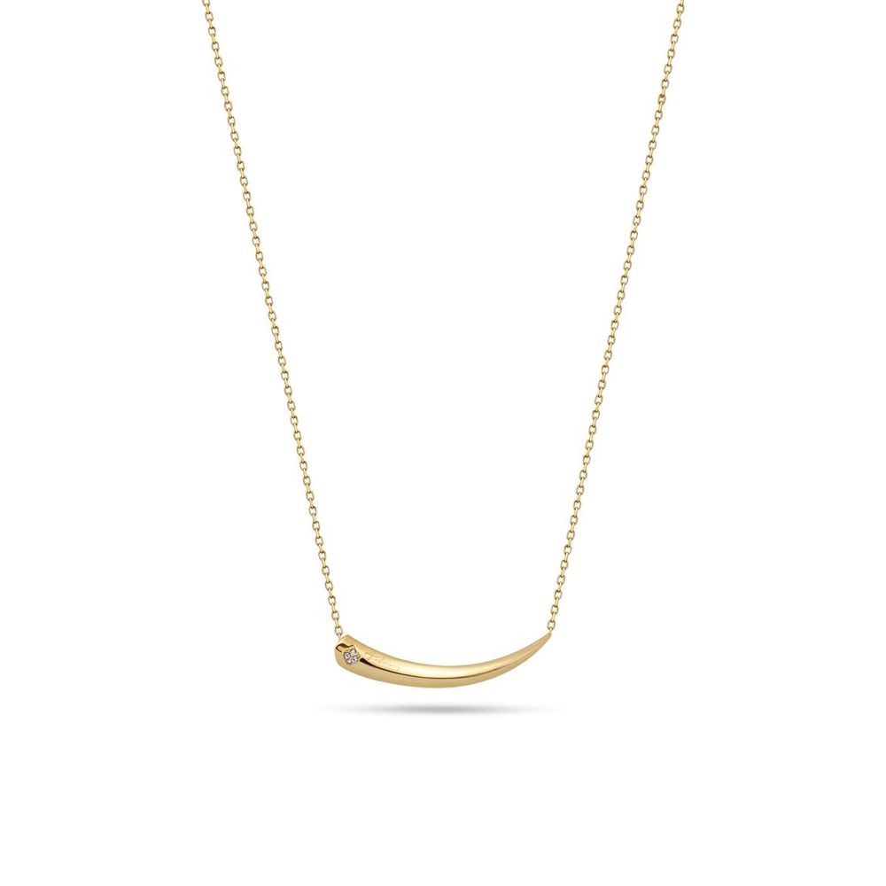 Police Gold Stainless Steel Necklace | Regal Royce