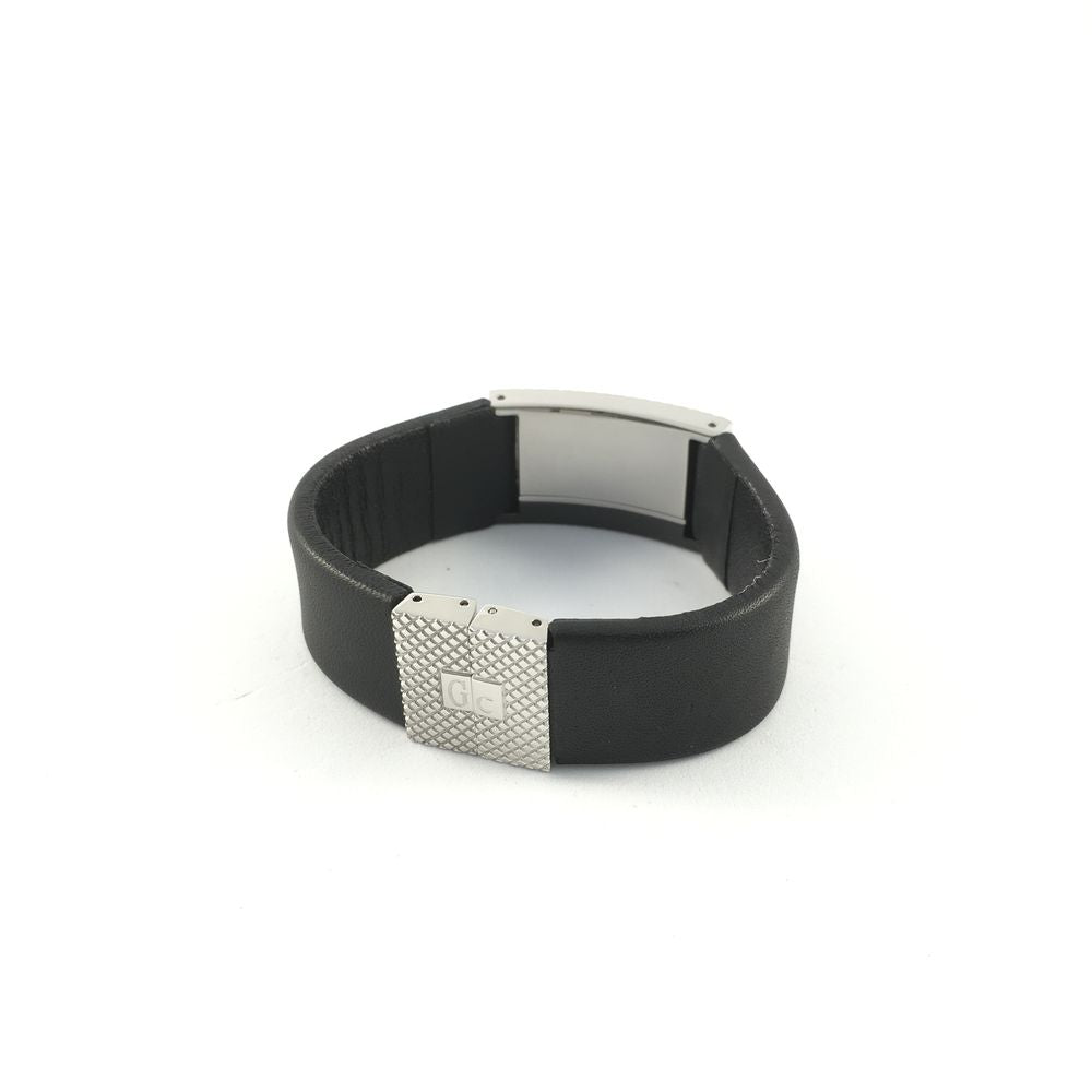 GC Black Stainless Steel Bracelet | Regal Royce