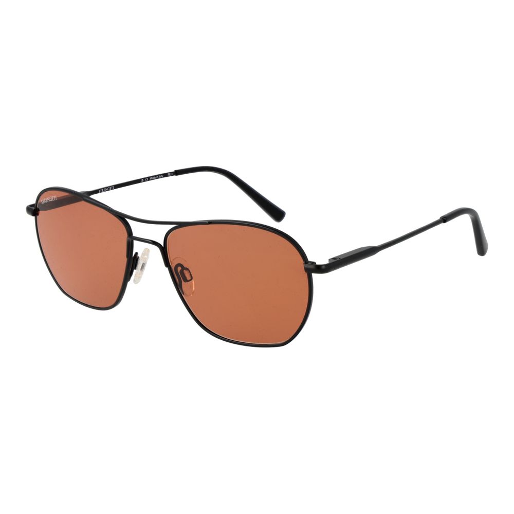 Serengeti Black Plastic Sunglasses | Regal Royce