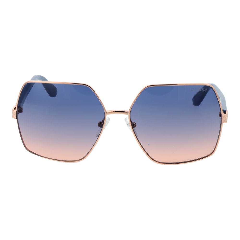 Guess Rose Gold Metal Sunglasses | Regal Royce