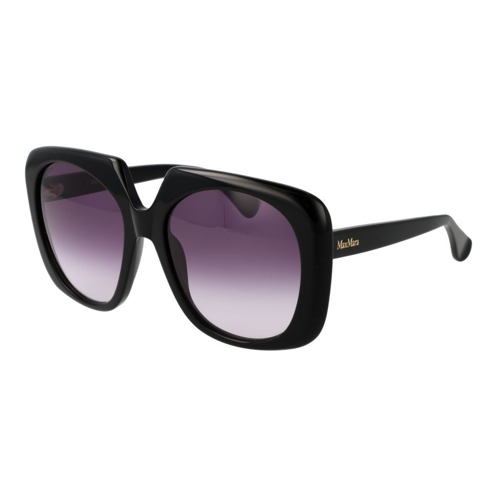 Max Mara Black Plastic Sunglasses | Regal Royce