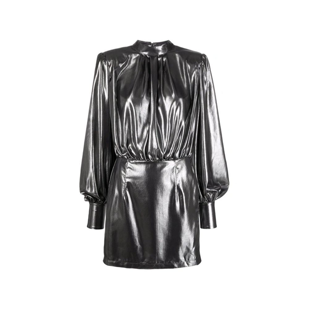 BLANCA VITA Silver Polyester Cocktail Dress | Regal Royce