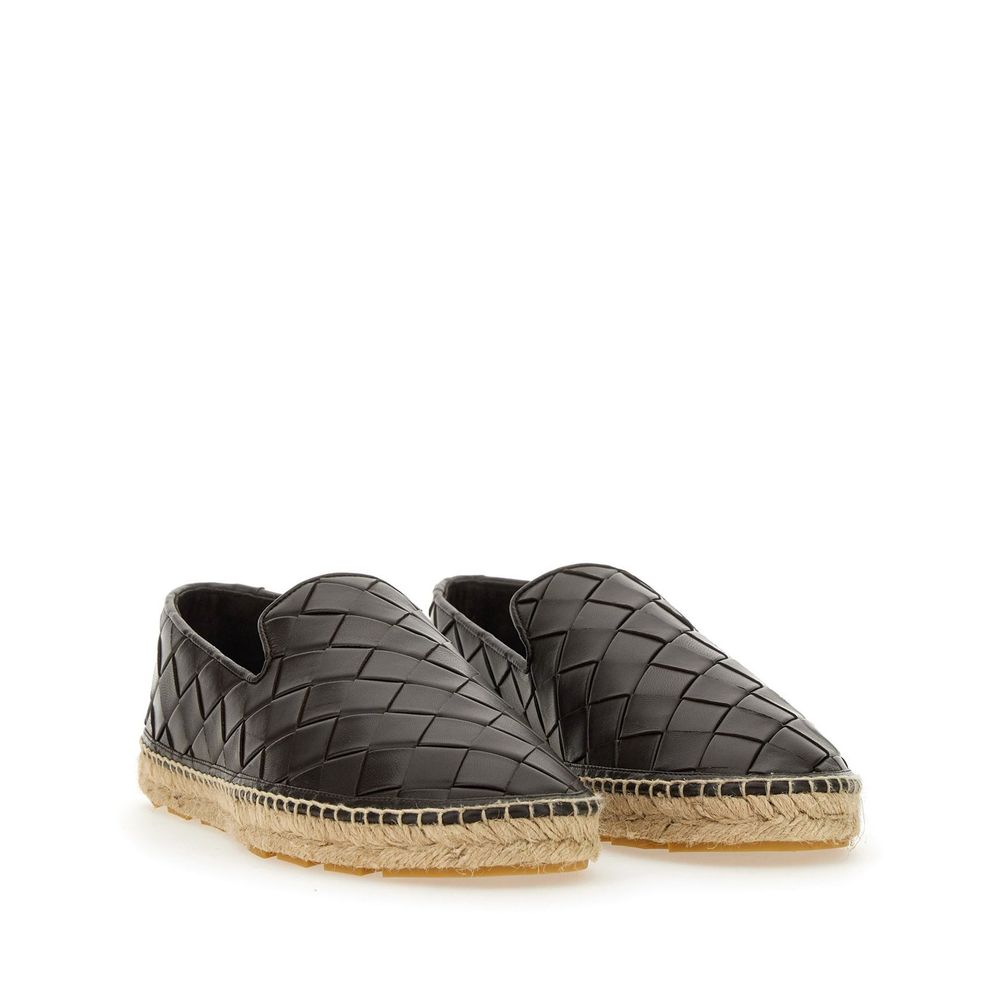 Bottega Veneta Brown Calfskin Espadrilles | Regal Royce
