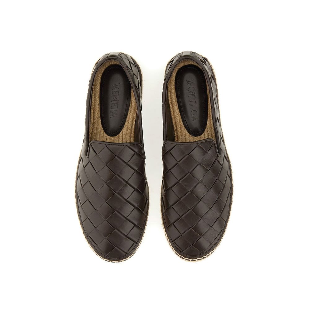Bottega Veneta Brown Calfskin Espadrilles | Regal Royce