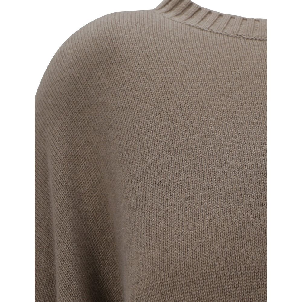 Brunello Cucinelli Beige Cashmere Cashmere Sweater | Regal Royce