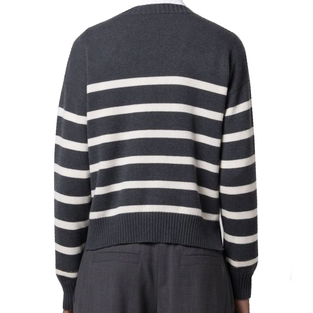 Brunello Cucinelli Gray Cashmere Cashmere Sweater | Regal Royce