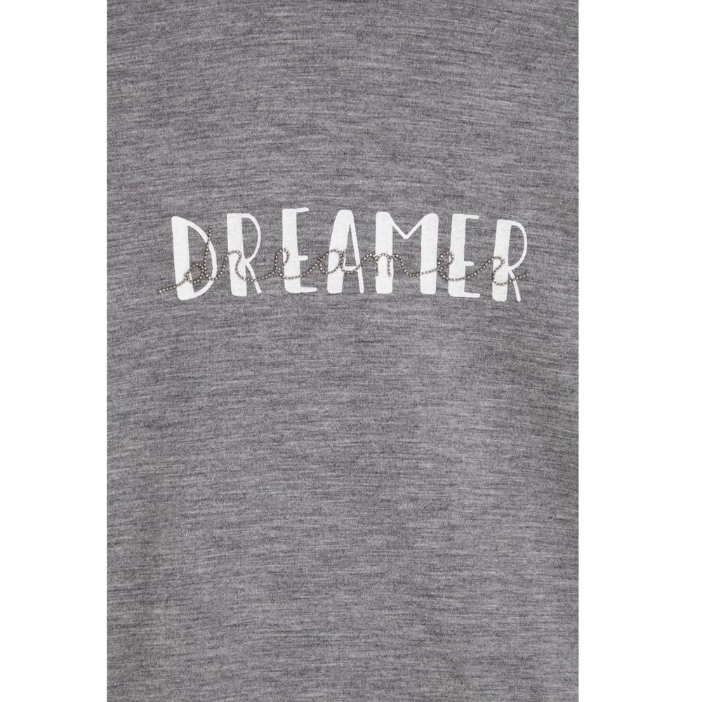 Brunello Cucinelli Gray Elastane T-Shirt | Regal Royce