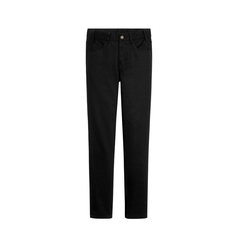 Celine Black Cotton Skinny Jeans | Regal Royce