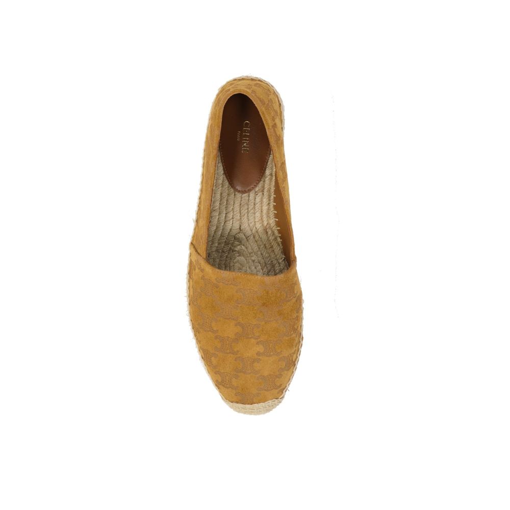 Celine Brown Calfskin Espadrilles | Regal Royce