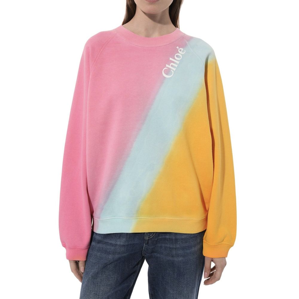 Chloé Multicolor Cotton Sweatshirt | Regal Royce