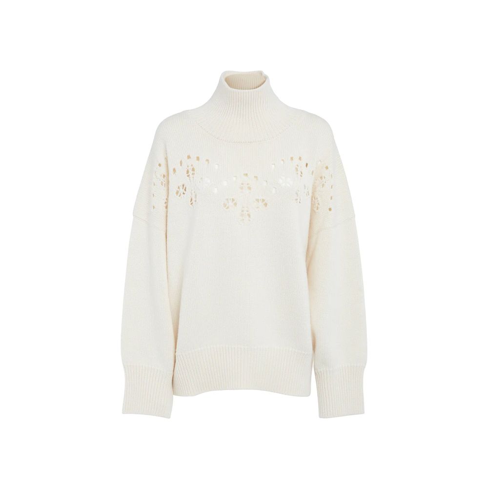 Chloé White Wool Sweatshirt | Regal Royce