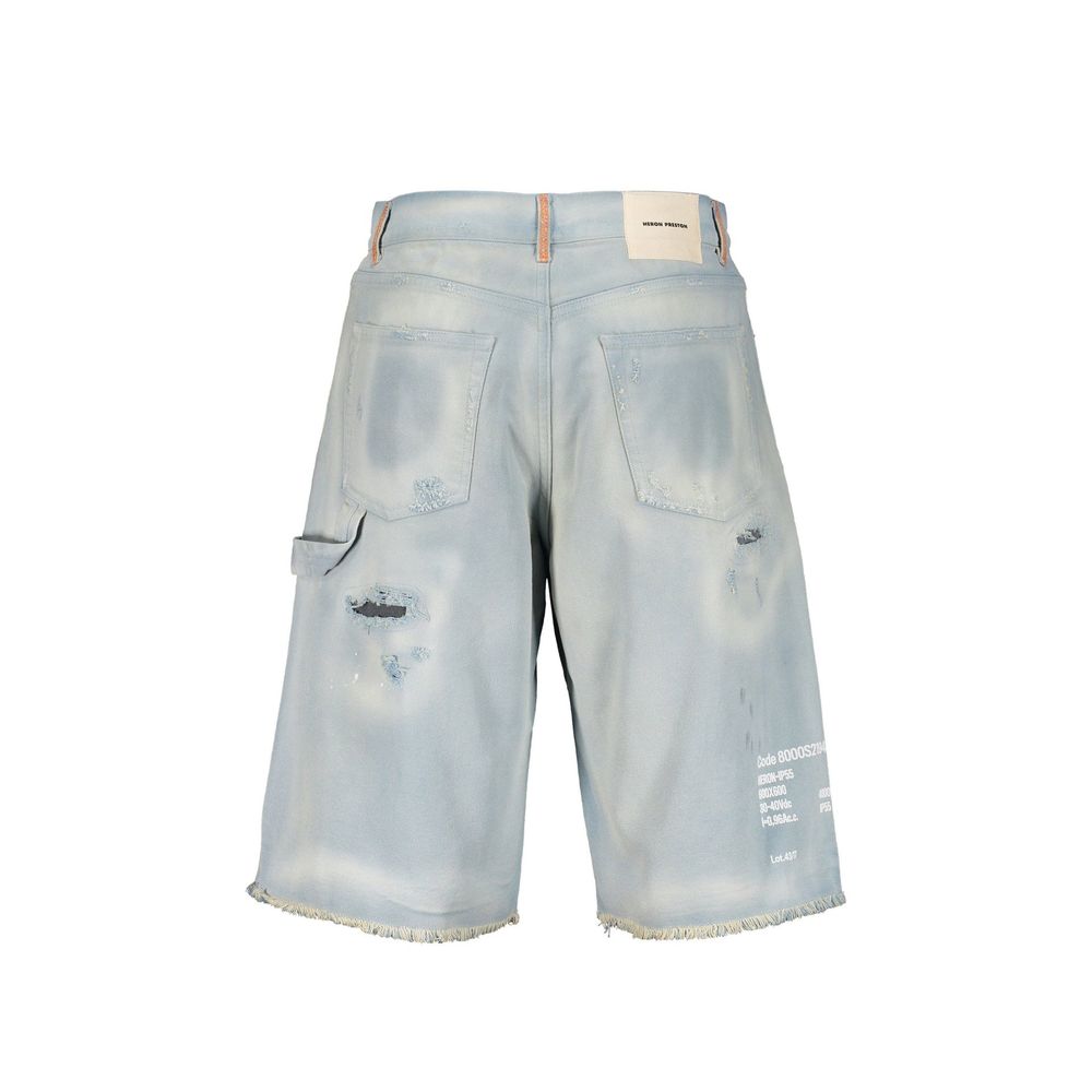 Heron Preston Blue Denim Shorts | Regal Royce