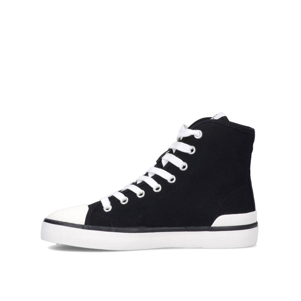 Isabel Marant Black Canvas High Top Sneakers | Regal Royce