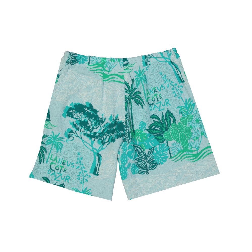Laneus Bicolor Cotton Shorts | Regal Royce