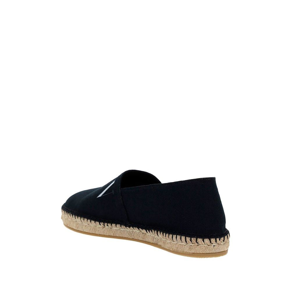 Valentino Garavani Black Canvas Espadrilles | Regal Royce