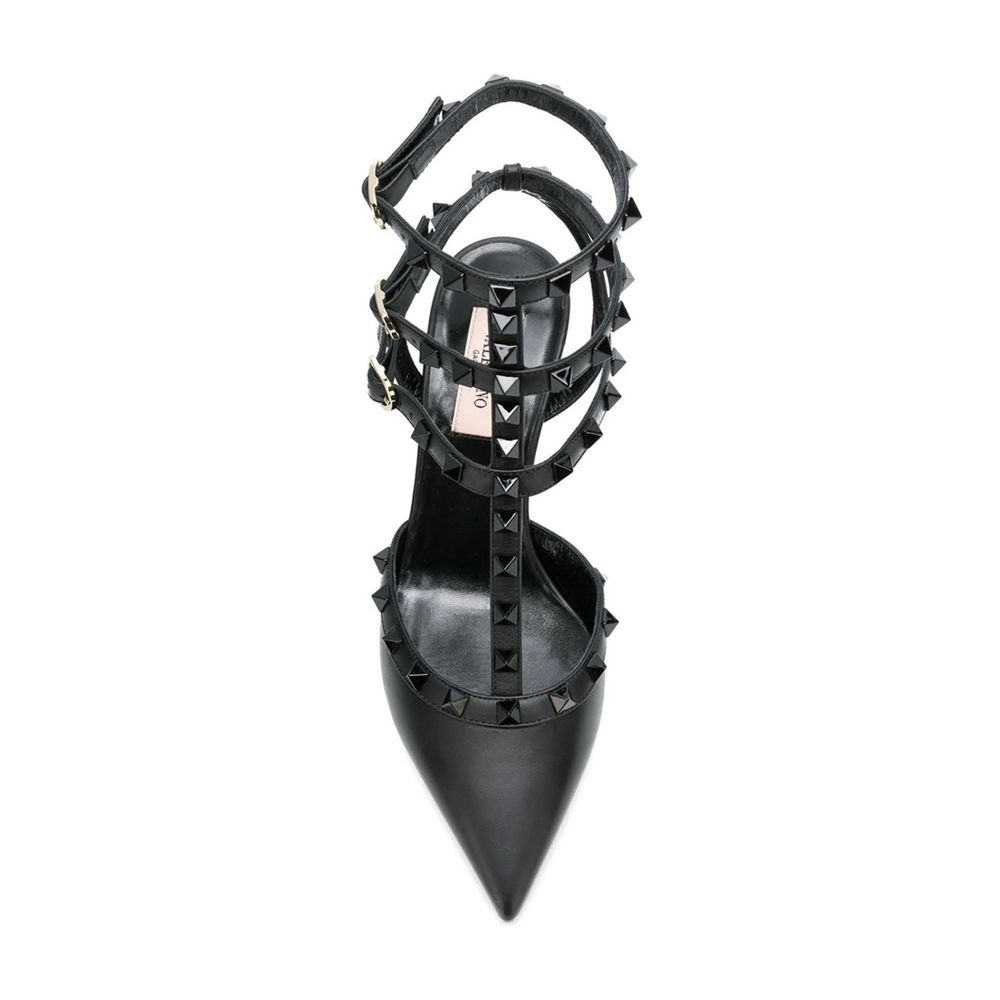 Valentino Garavani Black Calfskin High Heel Pumps | Regal Royce