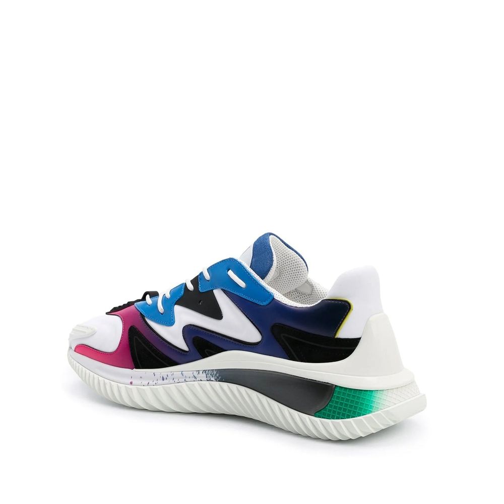 Valentino Garavani White Fabric Athletic Sneakers | Regal Royce