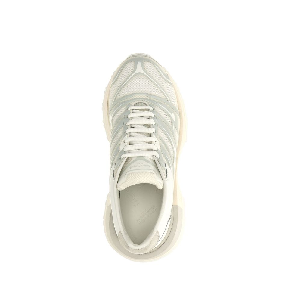 Maison Margiela White Fabric Athletic Sneakers | Regal Royce