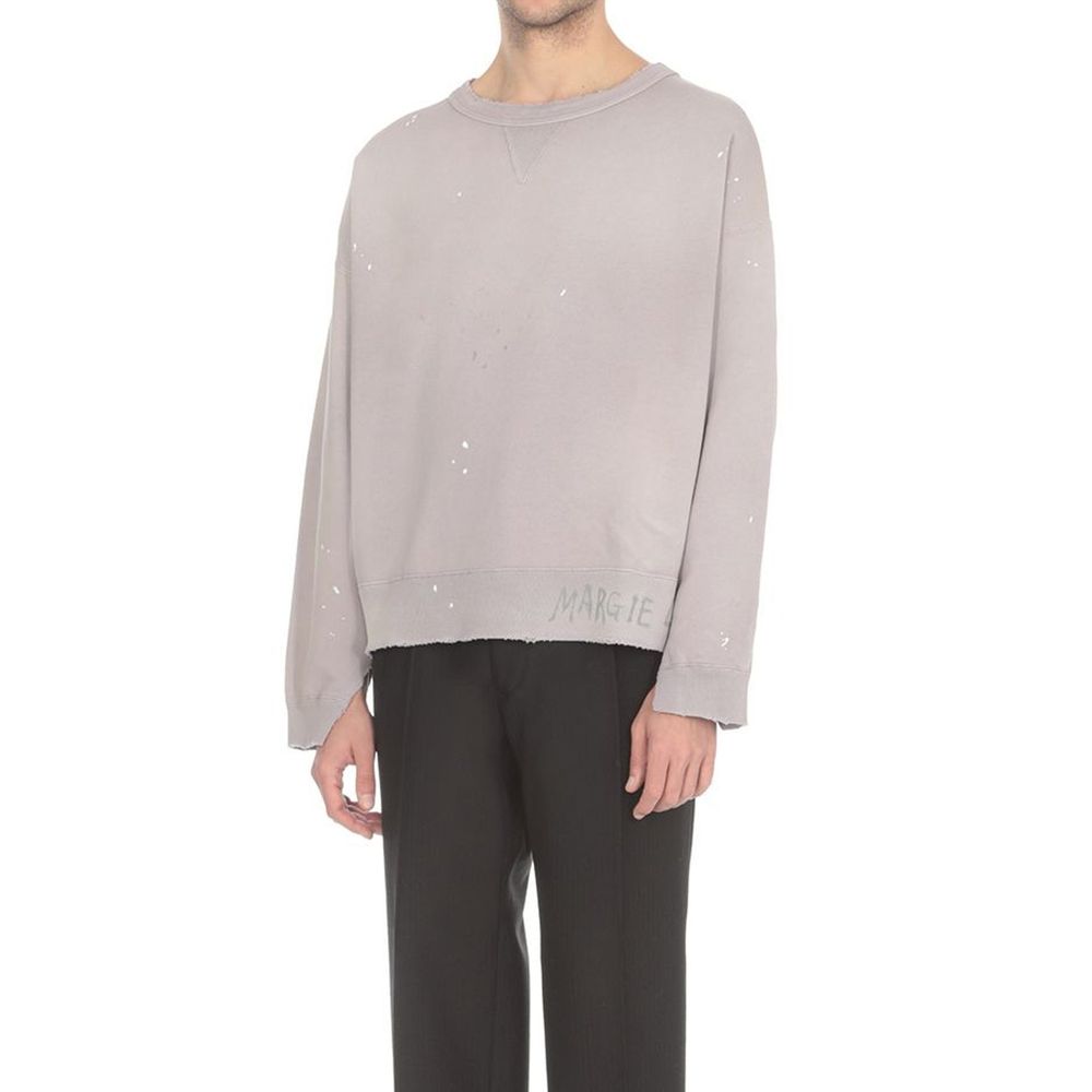Maison Margiela Purple Cotton Sweatshirt | Regal Royce