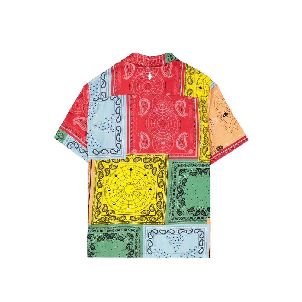 Marcelo Burlon Multicolor Viscose Pattern Shirt | Regal Royce