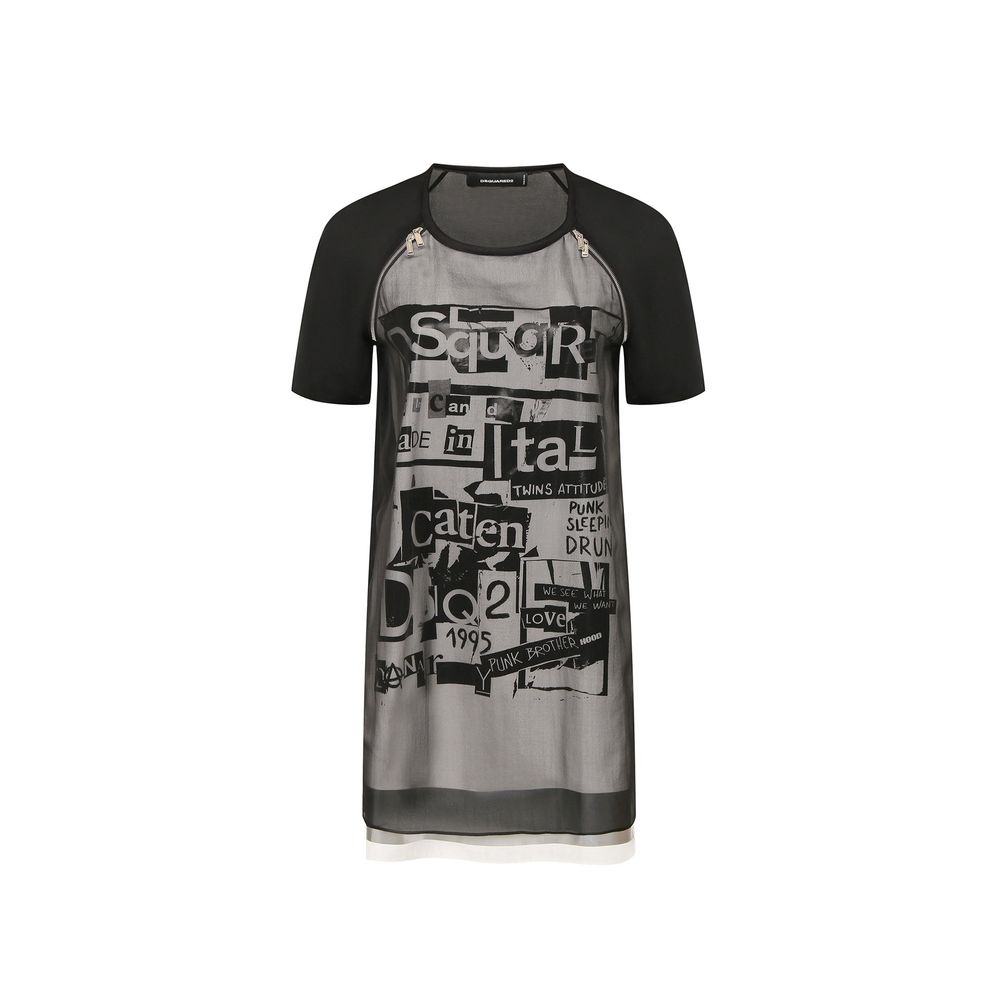 Dsquared² Black Silk Casual Dress | Regal Royce
