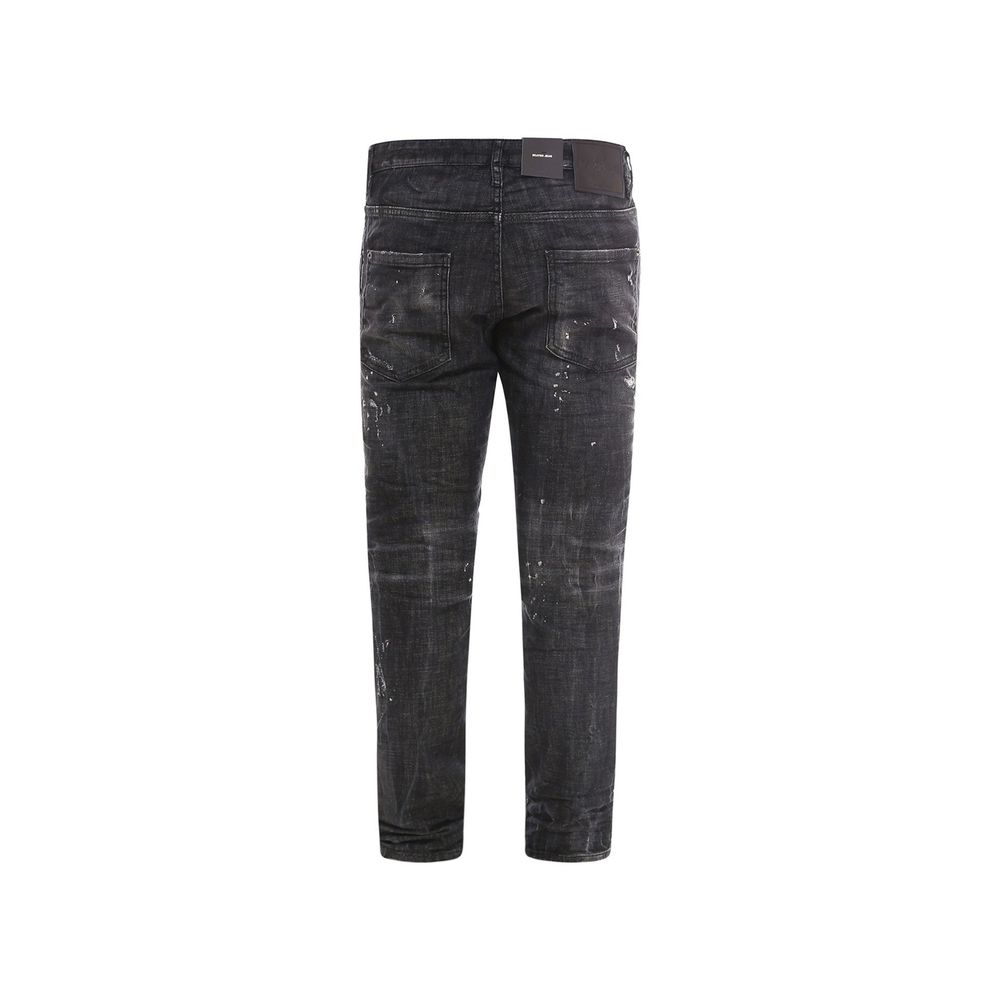 Dsquared² Black Cotton Jeans Denim | Regal Royce