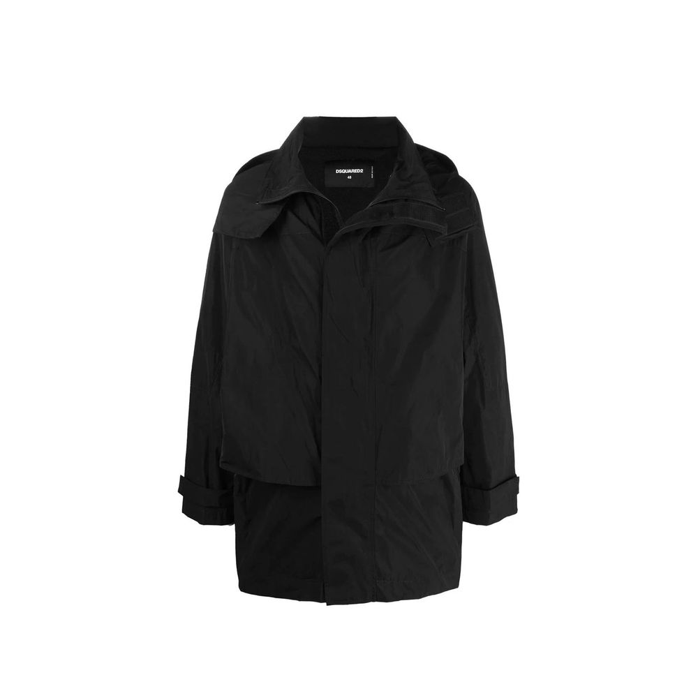 Dsquared² Black Nylon Shell Jacket | Regal Royce
