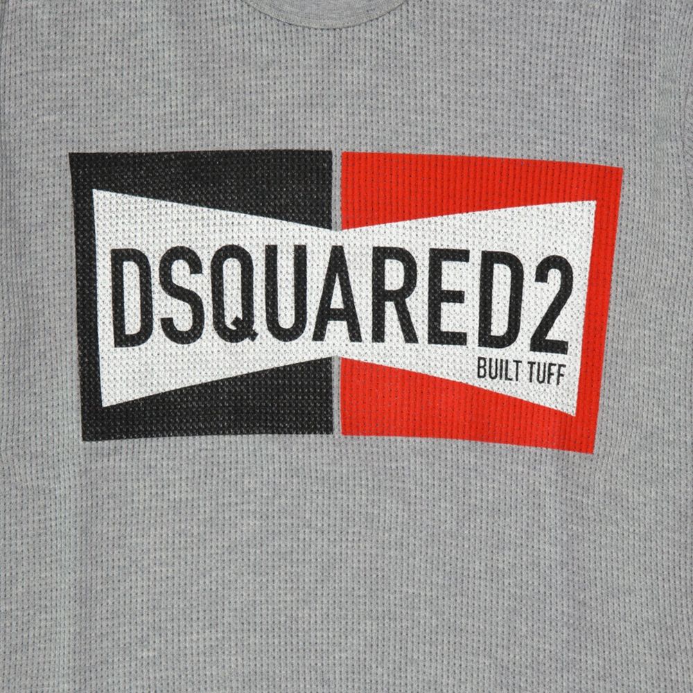 Dsquared² Gray Cotton T-Shirt | Regal Royce