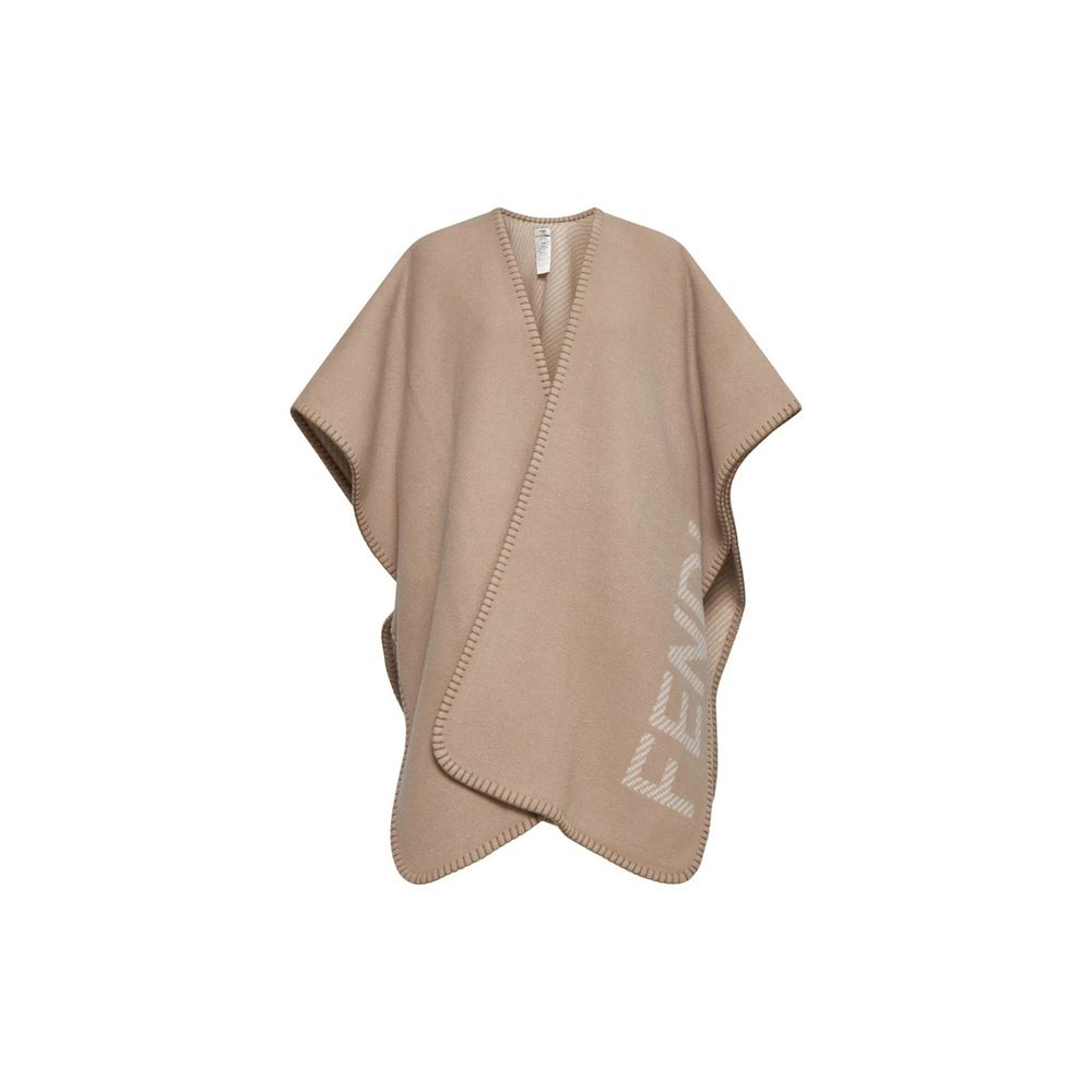 Fendi Beige Cashmere Poncho | Regal Royce