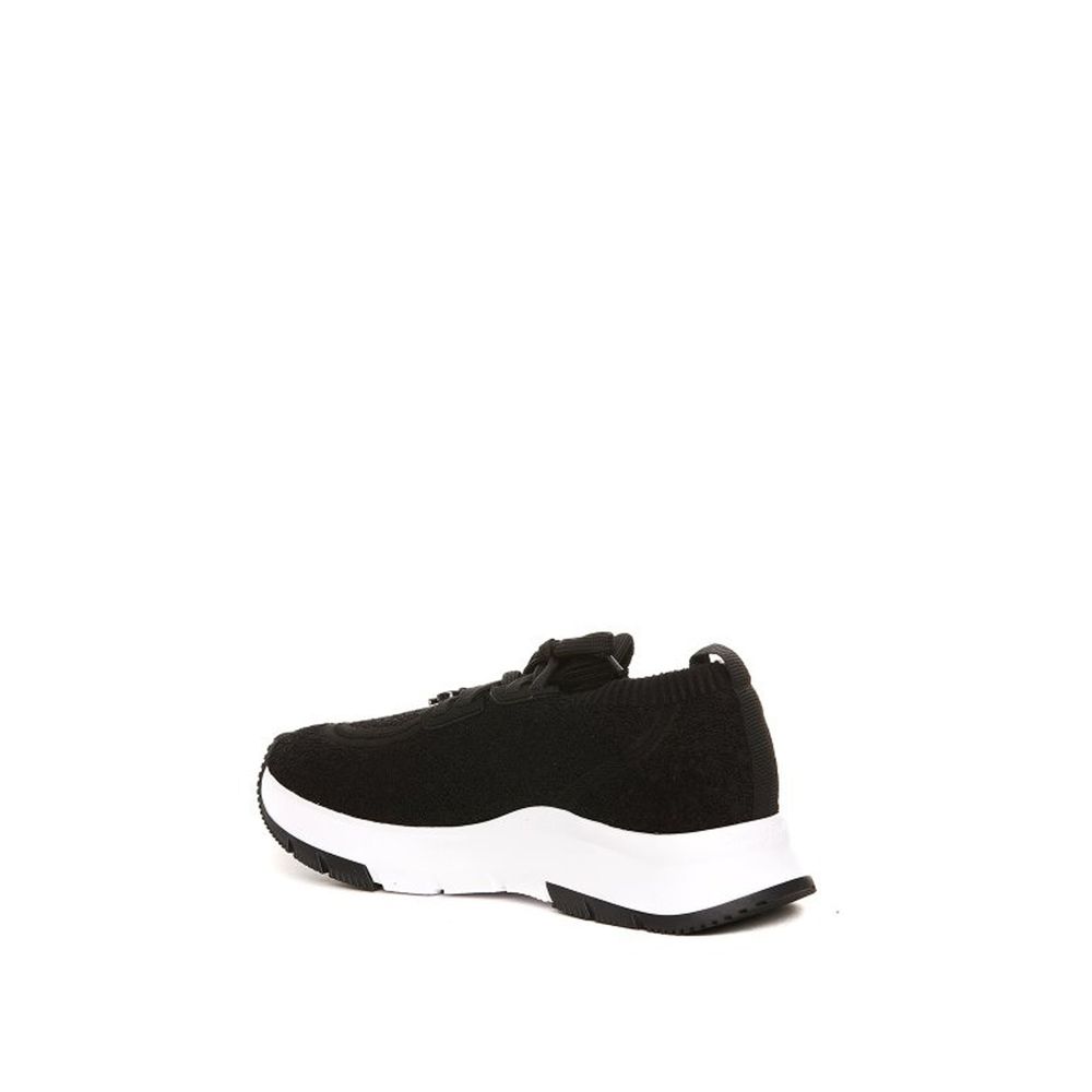 Gianvito Rossi Black Fabric Athletic Sneakers | Regal Royce