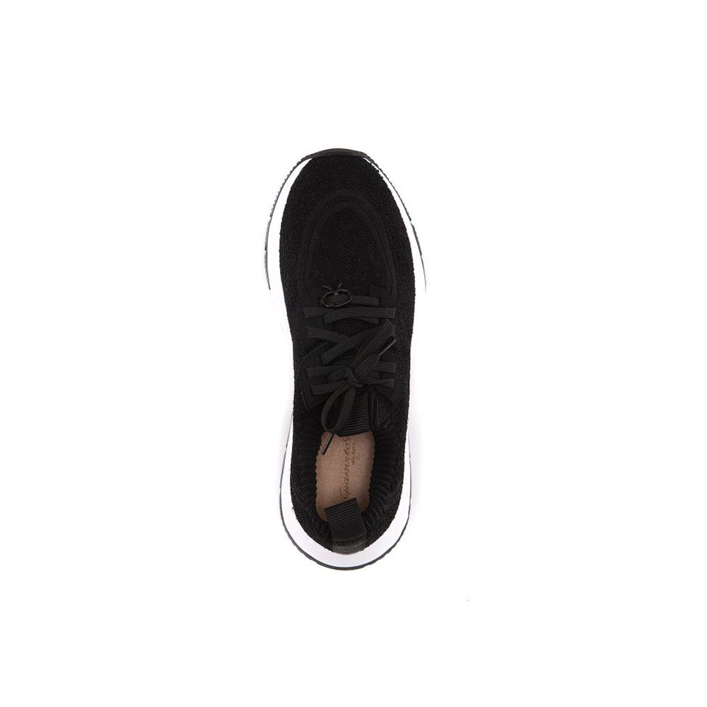 Gianvito Rossi Black Fabric Athletic Sneakers | Regal Royce