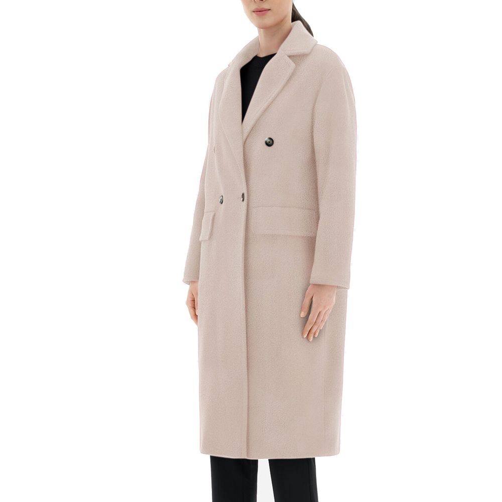 Herno Beige Wool Coat | Regal Royce