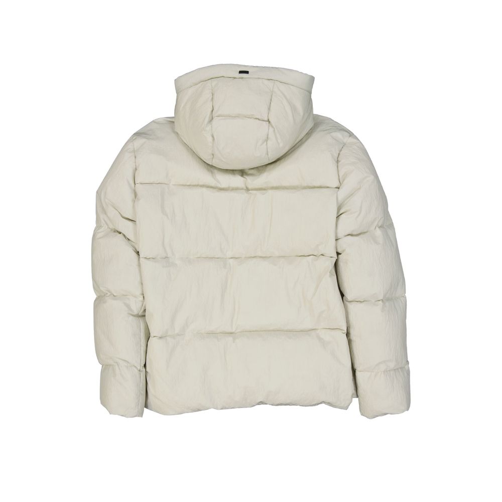 Herno White Polyamide Shell Jacket | Regal Royce