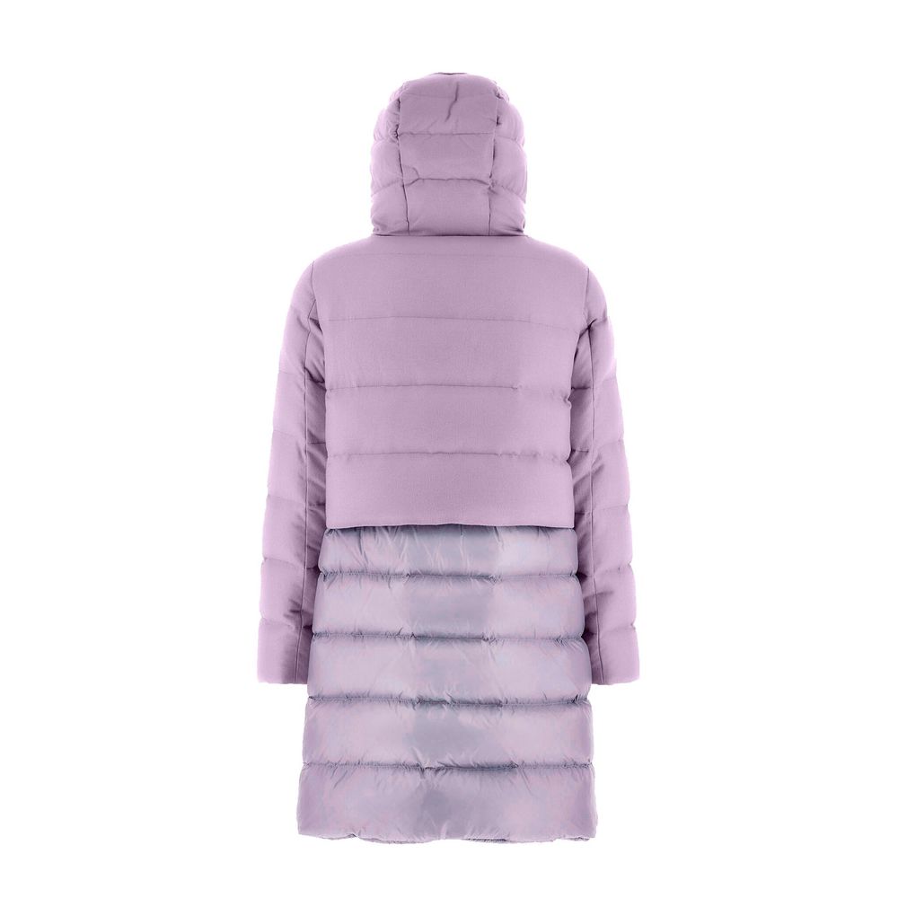 Herno Purple Cashmere Coat | Regal Royce