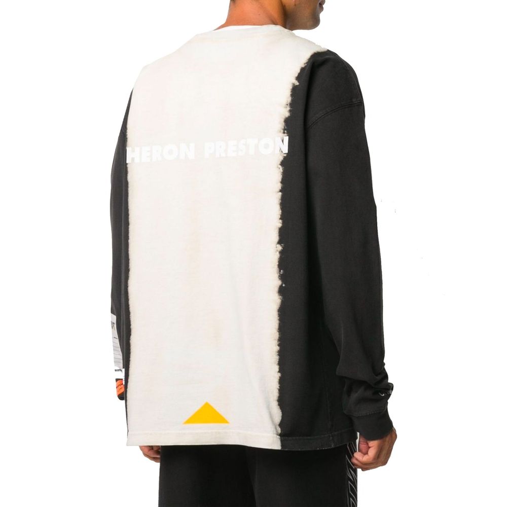 Heron Preston Black Cotton T-Shirt | Regal Royce
