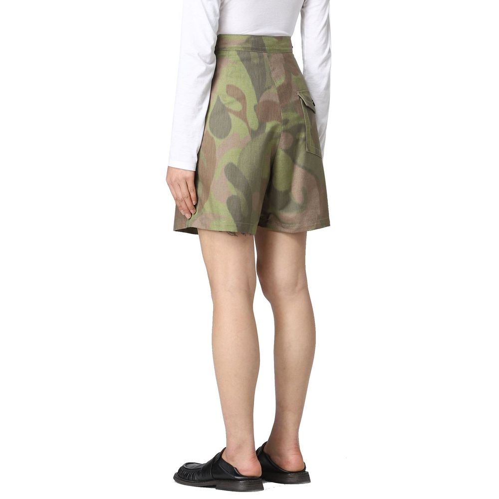 Marni Bicolor Cotton Bermuda Shorts | Regal Royce