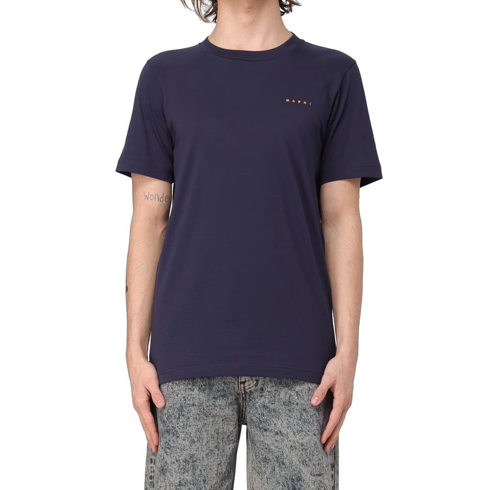 Marni Black Cotton T-Shirt | Regal Royce