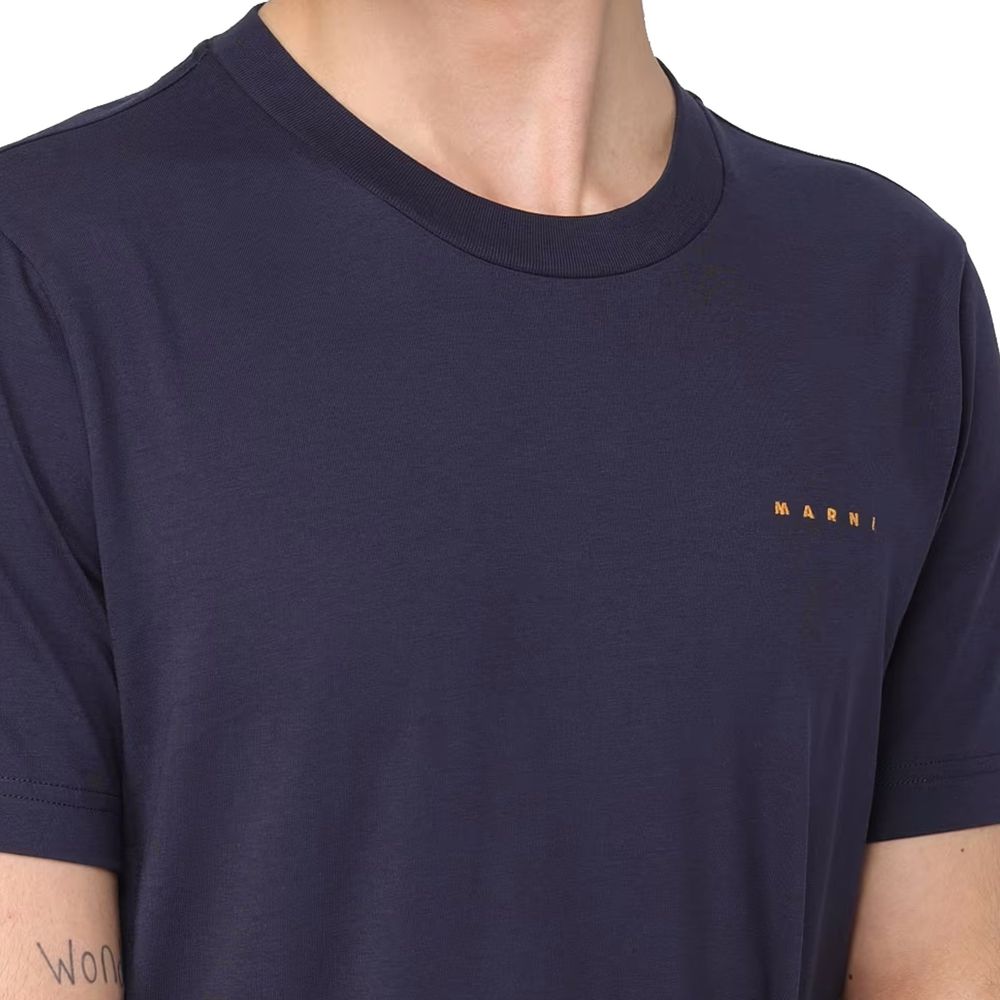 Marni Black Cotton T-Shirt | Regal Royce