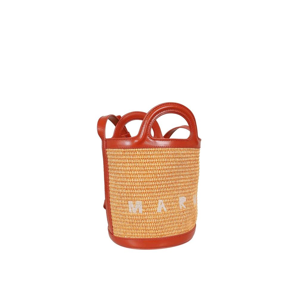 Marni Orange Cotton Backet Bag | Regal Royce