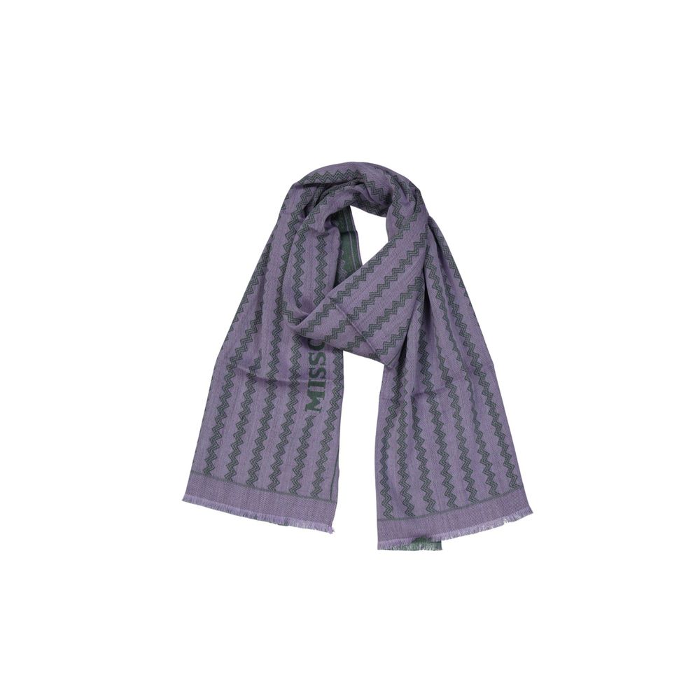 Missoni Purple Wool Scarf | Regal Royce