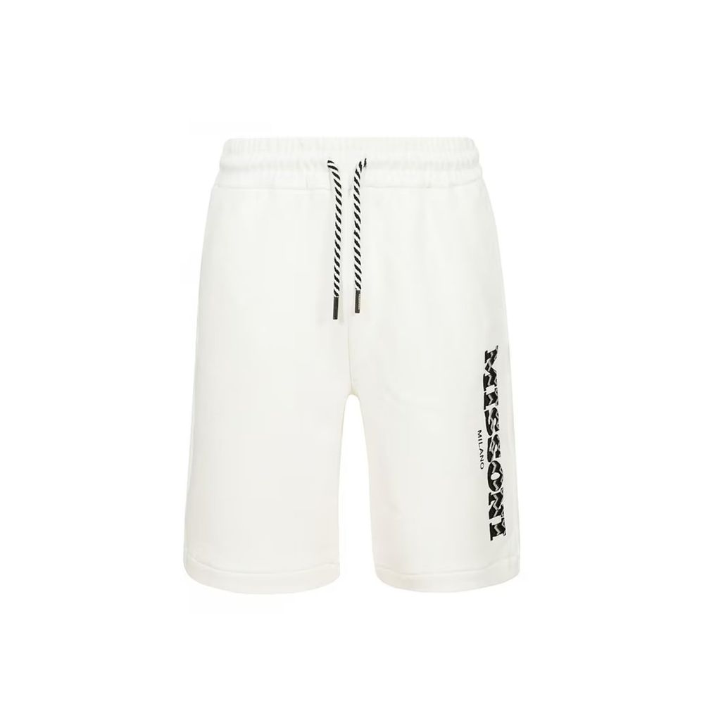 Missoni White Cotton Bermuda Shorts | Regal Royce