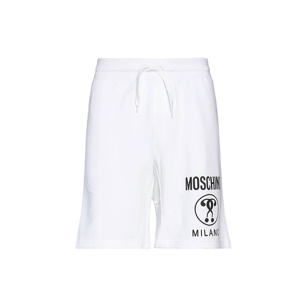 Moschino Couture White Cotton Shorts | Regal Royce