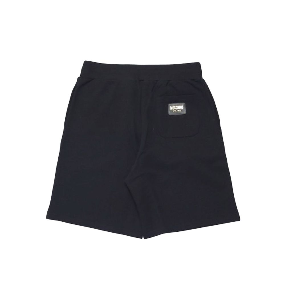 Moschino Couture Black Cotton Shorts | Regal Royce