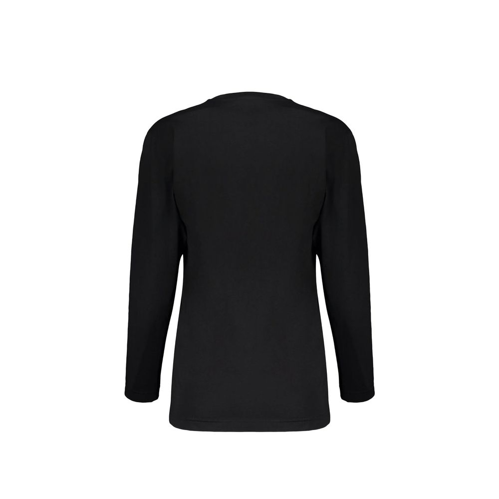 Moschino Couture Black Cotton T-Shirt | Regal Royce