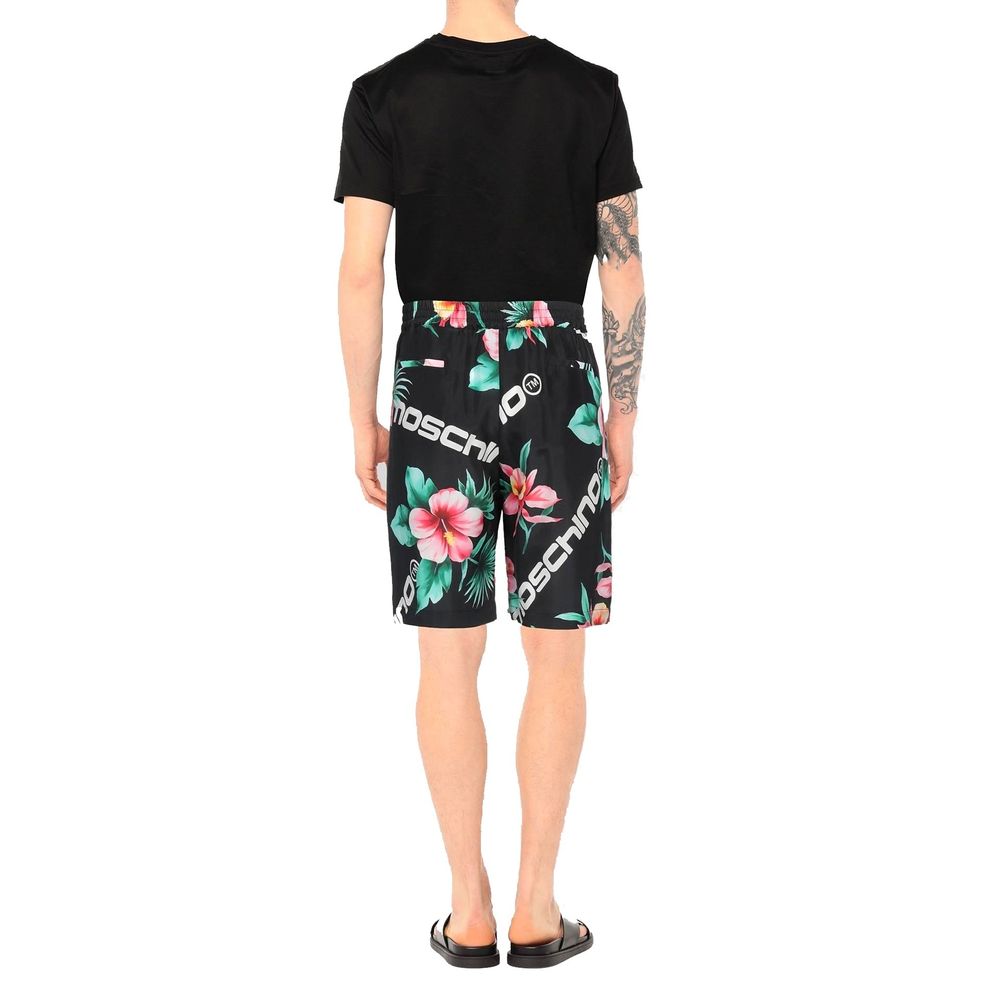 Moschino Couture Black Silk Shorts | Regal Royce