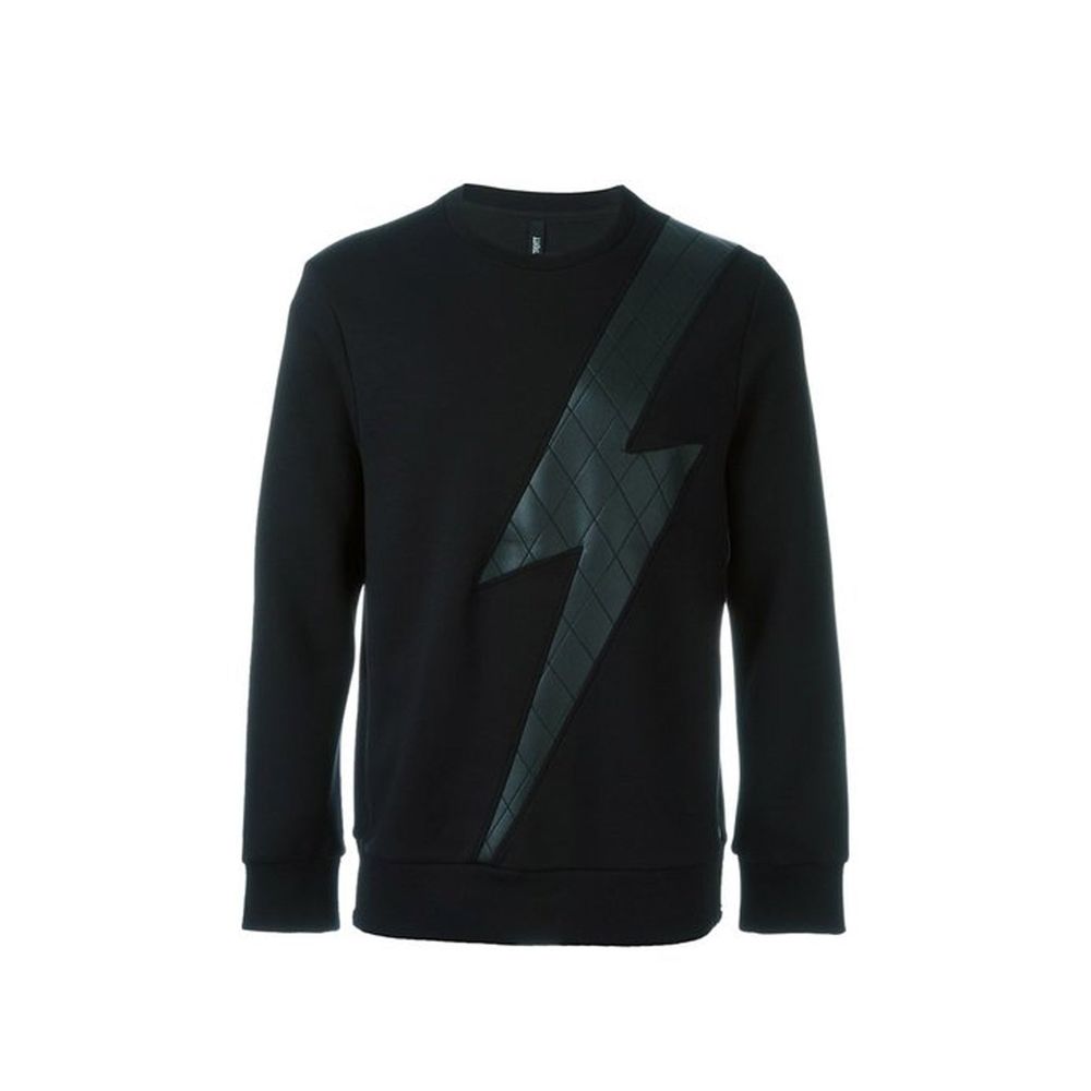 Neil Barrett Black Lyocell Sweatshirt | Regal Royce