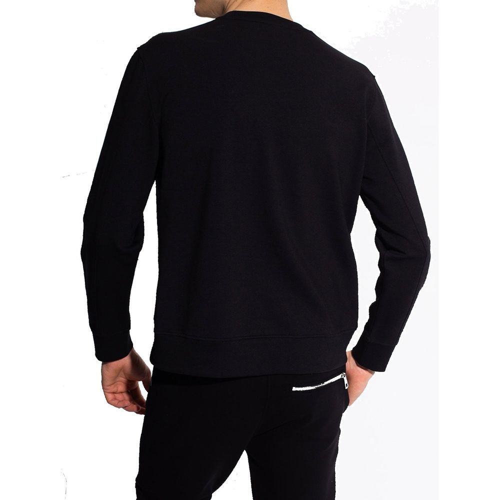Neil Barrett Black Cotton Sweatshirt | Regal Royce