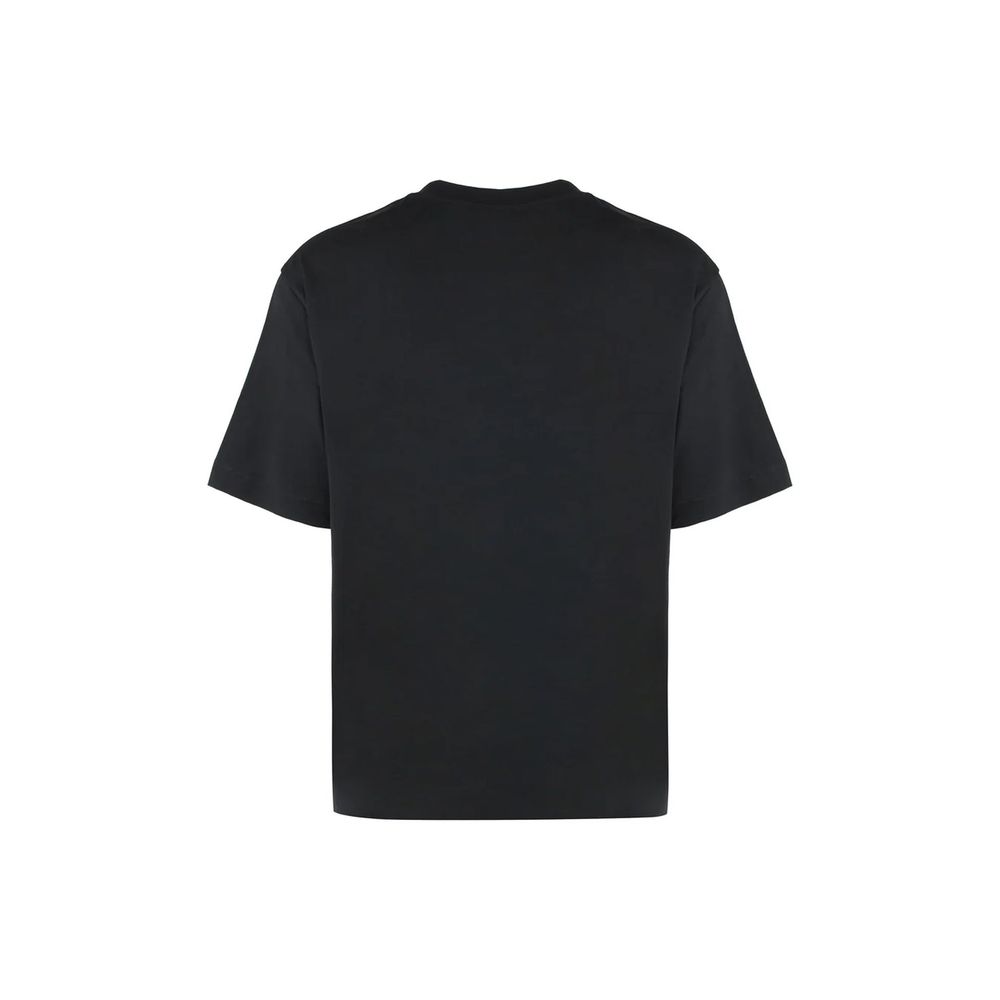 Off-White Black Cotton T-Shirt | Regal Royce