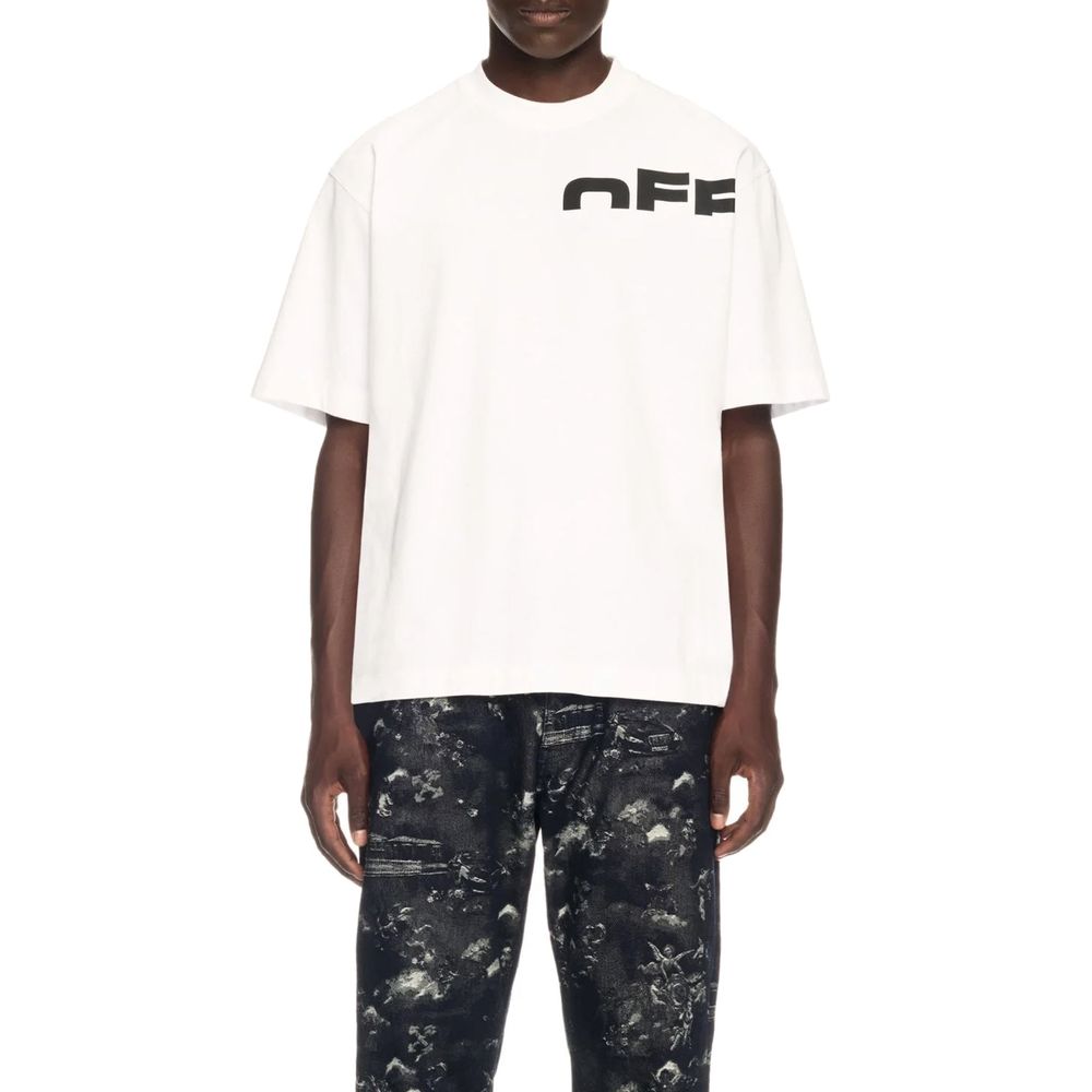 Off-White White Cotton T-Shirt | Regal Royce